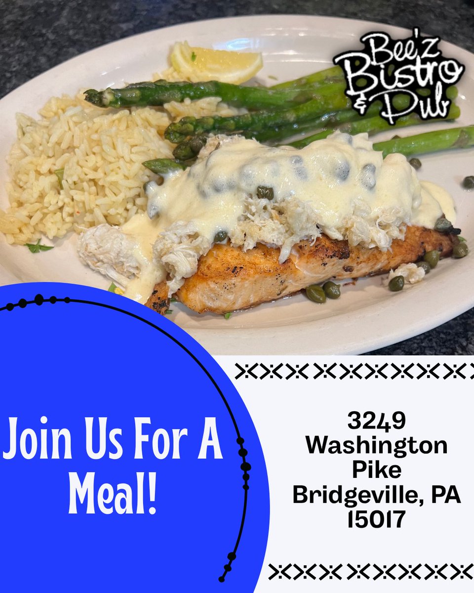 beez_bistro's tweet photo. Bee'z salmon is expertly prepared, perfectly seasoned, and served in a way that turns an ordinary night into something special. 😌
#SeafoodDinner #RelaxAndDine #BeezBistroPub https://t.co/OEWUam7bm3