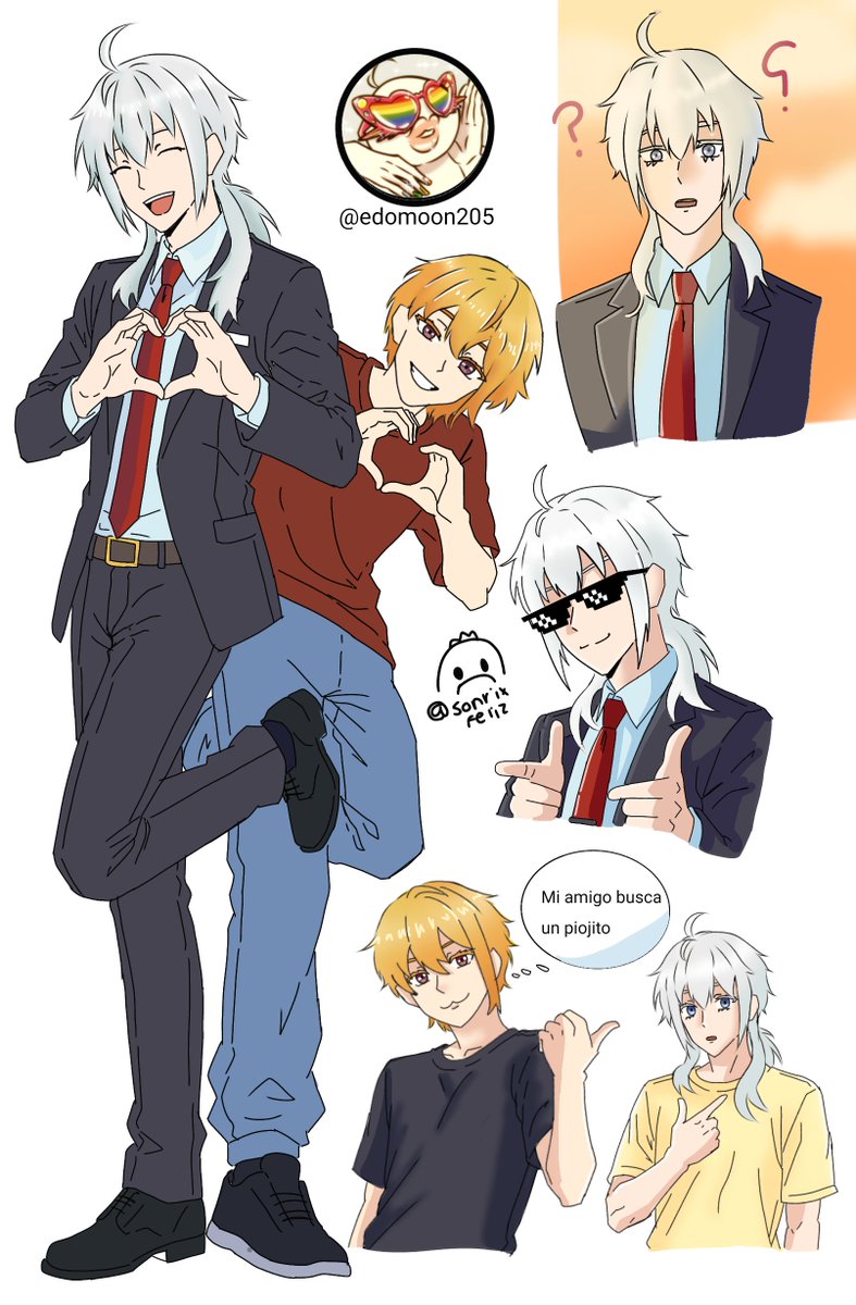 FelizSonrix's tweet photo. Dibujando seguidores en tiktok parte 2 #drawingㅤㅤ #lgbt #gay #fanartㅤㅤㅤㅤ #reto https://t.co/snQzQIjpm0