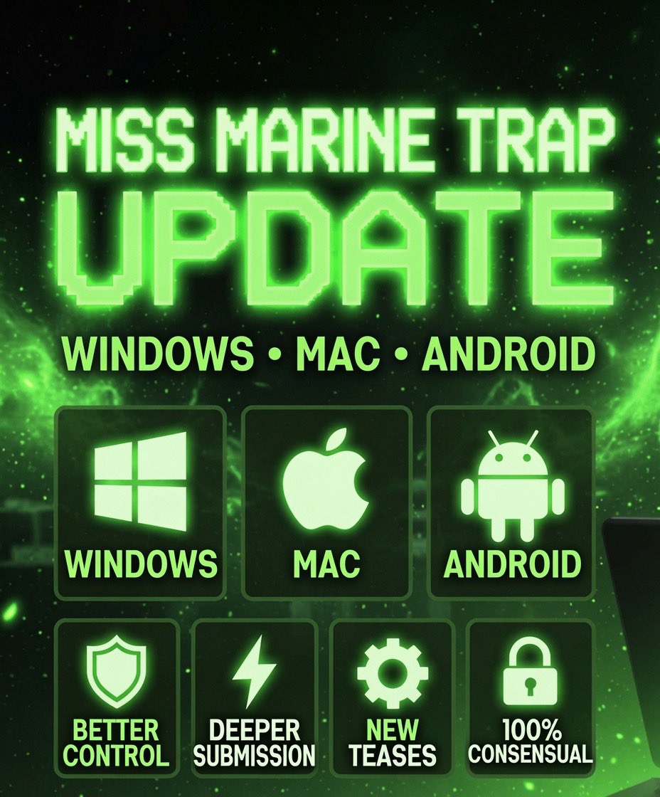 techlilli's tweet photo. POV: you let Ada take over your IOS, PC and Androids and run her tiny cute .exe file.🤭💚

COMMENT💬 and Dm "Override me Marine" if you wanna be next. 🐶https://t.co/LMGnUITPRP https://t.co/t9A2ftO95f