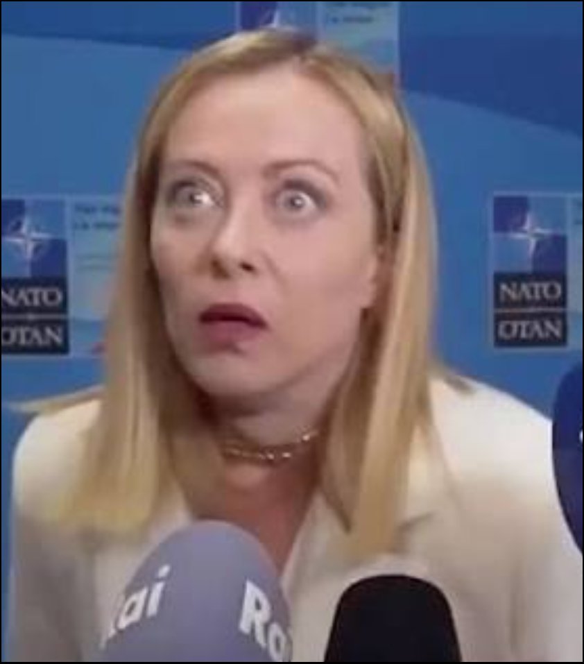 eurovibez's tweet photo. If I were in the Spaniards’ shoes, I wouldn’t give a damn about that unstable Italian fascist.. who’s probably working for Trump and Netanyahu.. and I’d just keep doing my thing. Viva España! #Ceuta #CeutaEsEspaña #Ceutíes #CeutaInvasion #Schengen https://t.co/XRNZTVGcv5