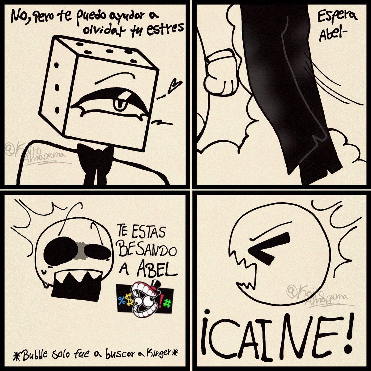 KairoAmaguma's tweet photo. Continuación de la parte 1 y junto con la parte 2 de mi comic de wattpad: Caine embarazado #royalteeth #comic #yaoi #digitalcircus #wattpad https://t.co/gsX3iJWYlT
