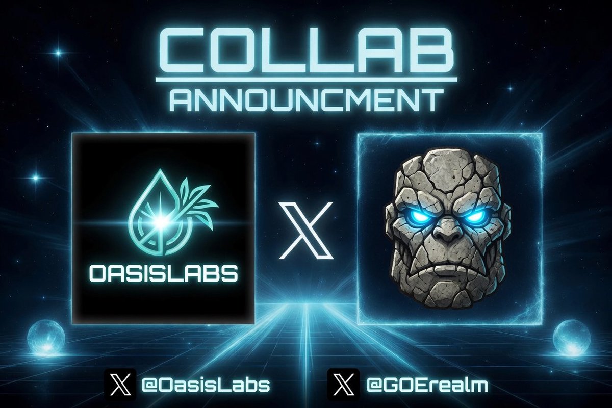 0asis_Labs's tweet photo. In an Ocean of Seanergy💧 that bridges visionary 

ecosystems, we are profoundly honored to 

unveil our strategic alliance with #GOErealm
 
— a collaboration poised to redefine the 

frontiers of innovation, community 

empowerment, and shared ambition. https://t.co/WZ4sSmm9Rl