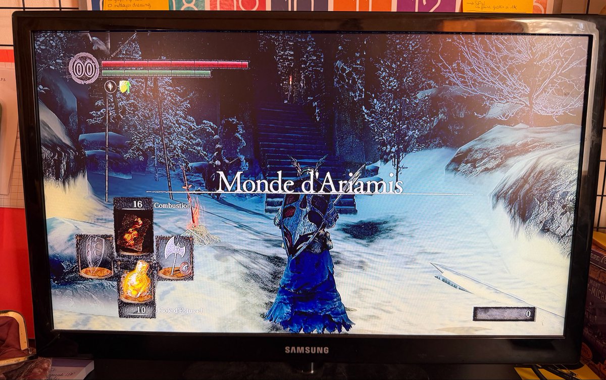 dollydung3on's tweet photo. I was really suspicious when pushing B on this giant painting in Anor Londo but I did it anyway ughhh have i learnt nothing!!!! 😣🔒 https://t.co/ZyYuhdMhQe