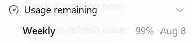 RashidGoat's tweet photo. 4 hours into Codex Luna Max and the numbers are absurd.

Only 1% of my weekly coding budget used so far.

Fast, focused, and far cheaper than expected. This changes the economics of AI coding.

For my workflow, Codex beats Claude Code. Best coding model I’ve used so far. https://t.co/C0f0K5AHs9