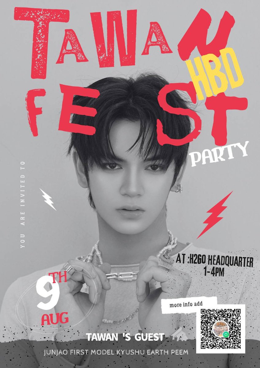 H2goent's tweet photo. 💛 TAWAN HBD FEST PARTY 💛
ชวนทุกคนมาฉลองวันเกิดตะวัน พร้อมกิจกรรมสุดพิเศษและโมเมนต์สุดอบอุ่น
📍9 สิงหาคม | 13:00–16:00 น. แล้วเจอกัน! สถานที่ : H2gO Headquarters เสนาซอย17
#TAWANHBDFest #Tawan #H2gOEntertainment #FanMeeting #HBDParty https://t.co/g7U1HaXlJL