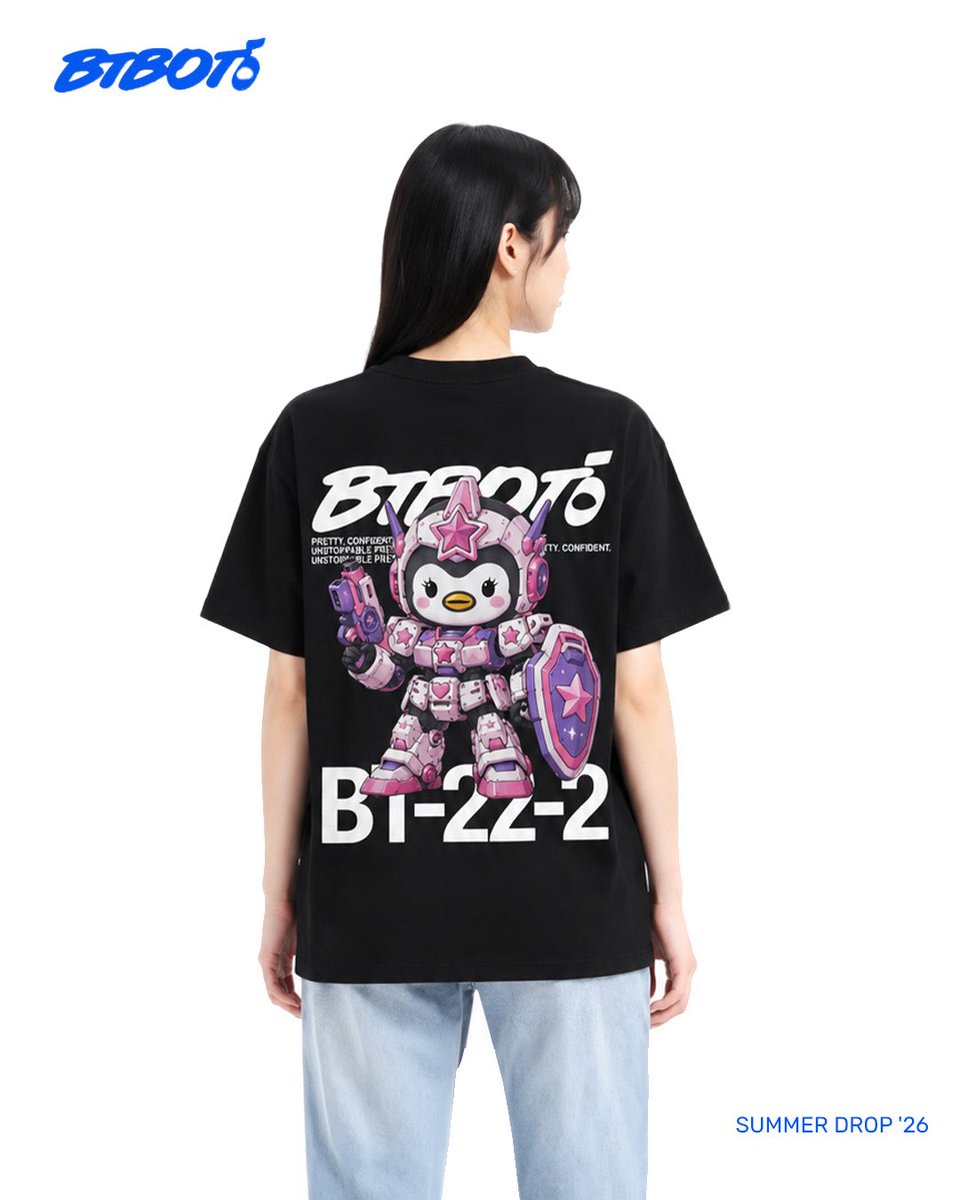 BTBOT_STORE's tweet photo. BTBOTة وصلت 🌟

أول تصميم مخصص للبنات من BTBOT STORE. 🧚🏻‍♀️

Pretty. Confident. Unstoppable. 🩷

صُمم لكل بنت قوية، جميلة، وواثقة… 💖🌸
#BTBOT #SUMMER26 #Pretty #Confident #Unstoppable https://t.co/nFLfhiaDcs