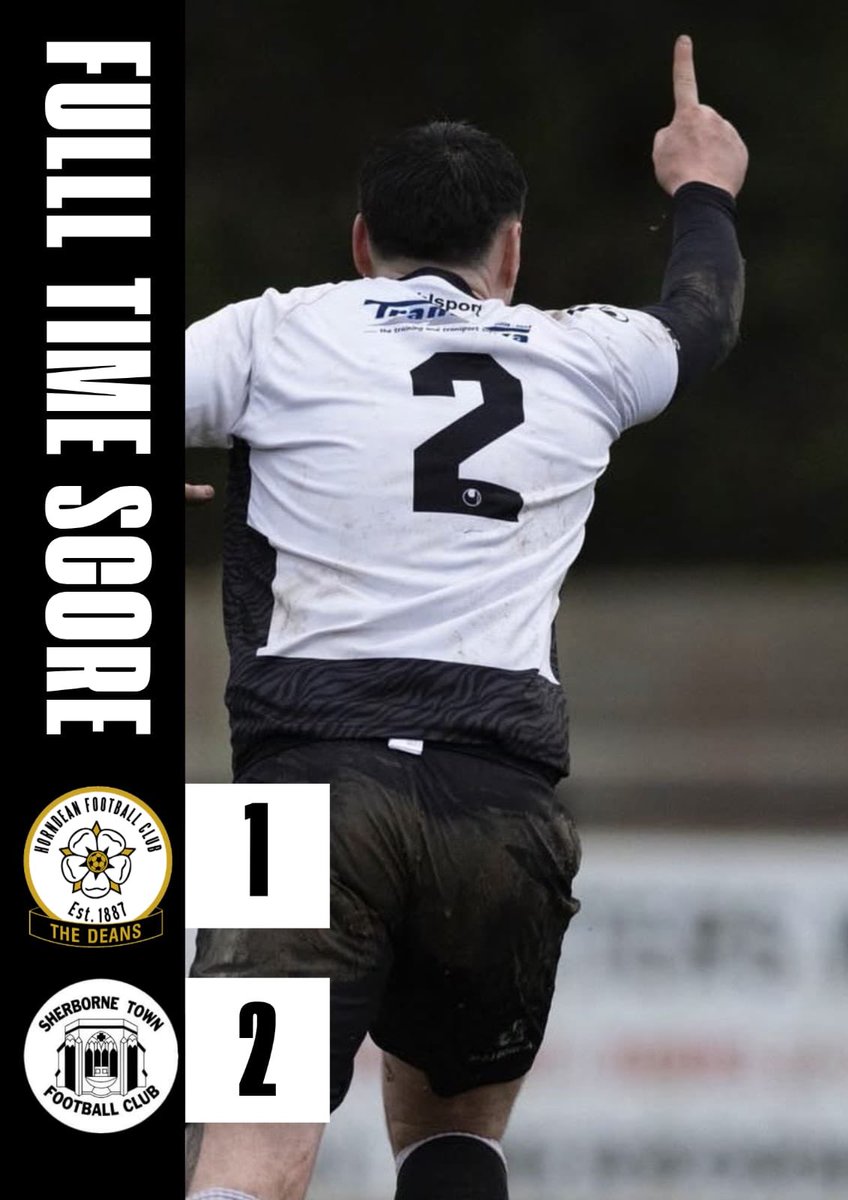 SherborneTownFC's tweet photo. Full time and it’s the #Zebras who take all 3 points back to Dorset after beating @Horndean_FC 2-1 our goals coming from @olliecrisp122 and Billy Mullins. Thank you to everyone who travelled down to support the boys #COYZ @WessexLeague @swsportsnews @Abbey_104 @NonLeagueCrowd https://t.co/s9yaQ2BHXp