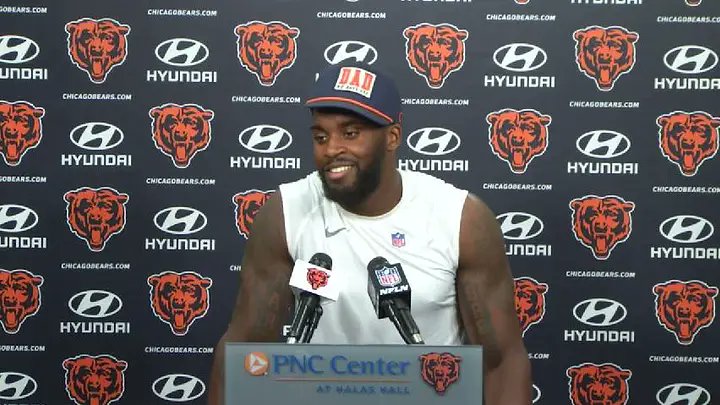 davebftv's tweet photo. Bears CB Jaylon Johnson on going against Caleb Williams and the Bears offense: 

"This is the best offense I've had in 7 years." https://t.co/WiyoxLqcyV