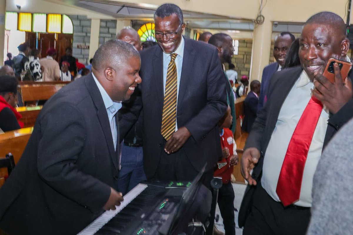 UGMParty's tweet photo. Service. Integrity. Compassion.

Those were the values at the heart of today's Dorcas Day celebrations at Umoja One SDA Church, where Presidential Aspirant David Maraga and Nairobi Woman Representative aspirant Joyce Olik joined the congregation for Sabbath.

Let's make those values the foundation of our country again. In 2027, we call on Kenyans to elect UGM Party leaders, led by @dkmaraga , to liberate Kenya.

#Ukombozi #UGMParty
