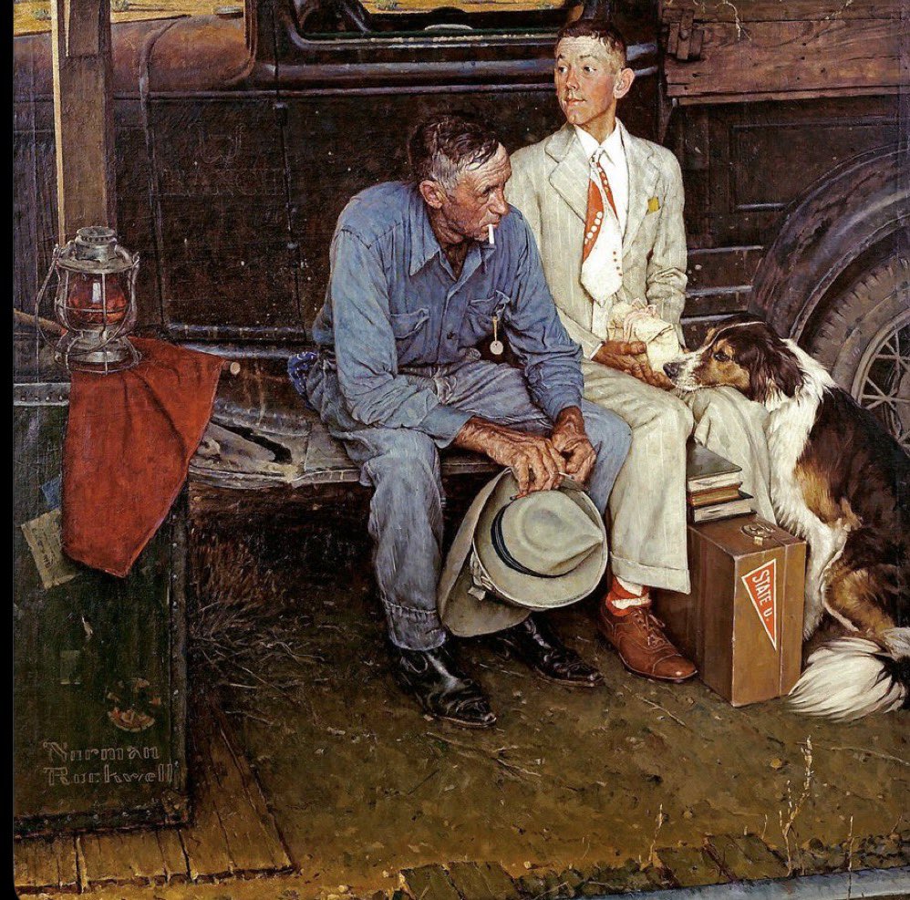 MPelletierCIO's tweet photo. Sadly if he painted it today it would look like this. https://t.co/J2iSAqf56b