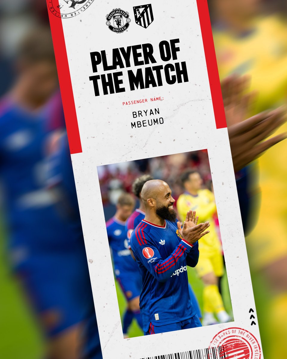 ManUtd's tweet photo. 📊 The votes have been counted...

And @BMbeumo19 has been named our Player of the Match! 🌟 https://t.co/GUiB6wNHB0
