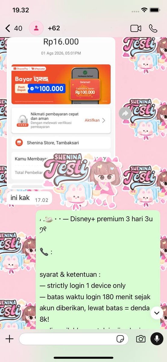 ovalests's tweet photo. ʚ ˚ 🎀 𝘀𝗵𝗲𝗻𝗶𝗻𝗮 𝘁𝗲𝘀𝘁𝗶 ! ◎ 🐇 . .  

    ୨୧ ───── ⋆🎀⋆ vidio alldev share 1b
    ୨୧ ───── ⋆🎀⋆ disney prem anlim 3d https://t.co/Og1q1OxEVz
