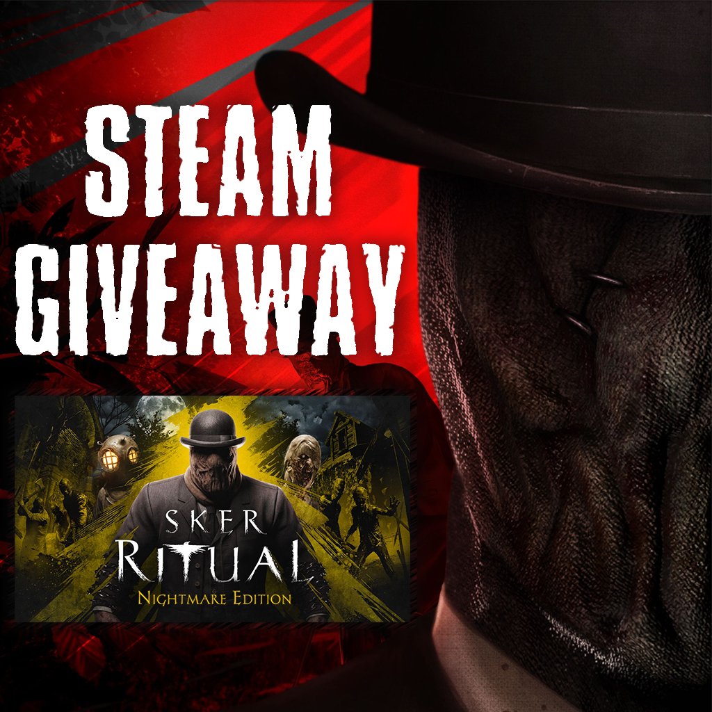 SkerRitual's tweet photo. To celebrate our new trailer and storefront refresh, we're giving away 5x Steam keys for Sker Ritual: Nightmare Edition!
To enter just:
Like ❤️ 
AND
Repost 🔁
Winners will be picked 8th August 5PM BST/9AM PDT/12PM EDT! 
Terms and Conditions in the comments! https://t.co/MxlpxaI2up
