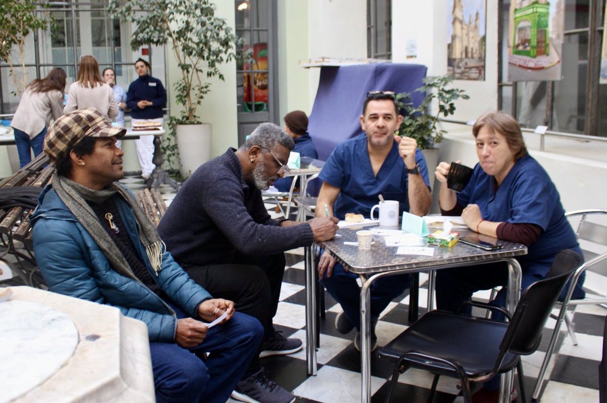 ASSEHMaciel's tweet photo. ☕️ El Brocal: café y charlas reunió a trabajadores de distintos servicios del Hospital Maciel en un espacio para compartir, conversar e intercambiar experiencias, fortaleciendo los vínculos entre compañeros
 
Gracias a todos quienes participaron e hicieron posible este encuentro! https://t.co/OAmqhVxu80