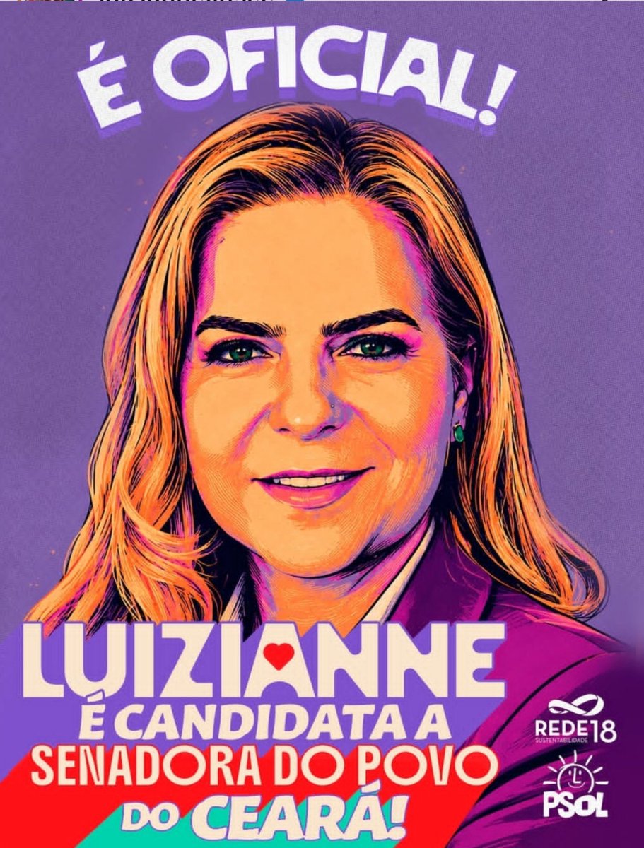 MiguelMartinsMS's tweet photo. A Federação PSOL/Rede no Ceará homologou a candidatura de Luizianne Lins ao Senado. Também reafirmou que sua  prioridade é contribuir para a reeleição do presidente Lula e a derrota da extrema direita. 
Foi aprovada a orientação de voto crítico à candidatura do gov Elmano Freitas https://t.co/ezooX1L41G