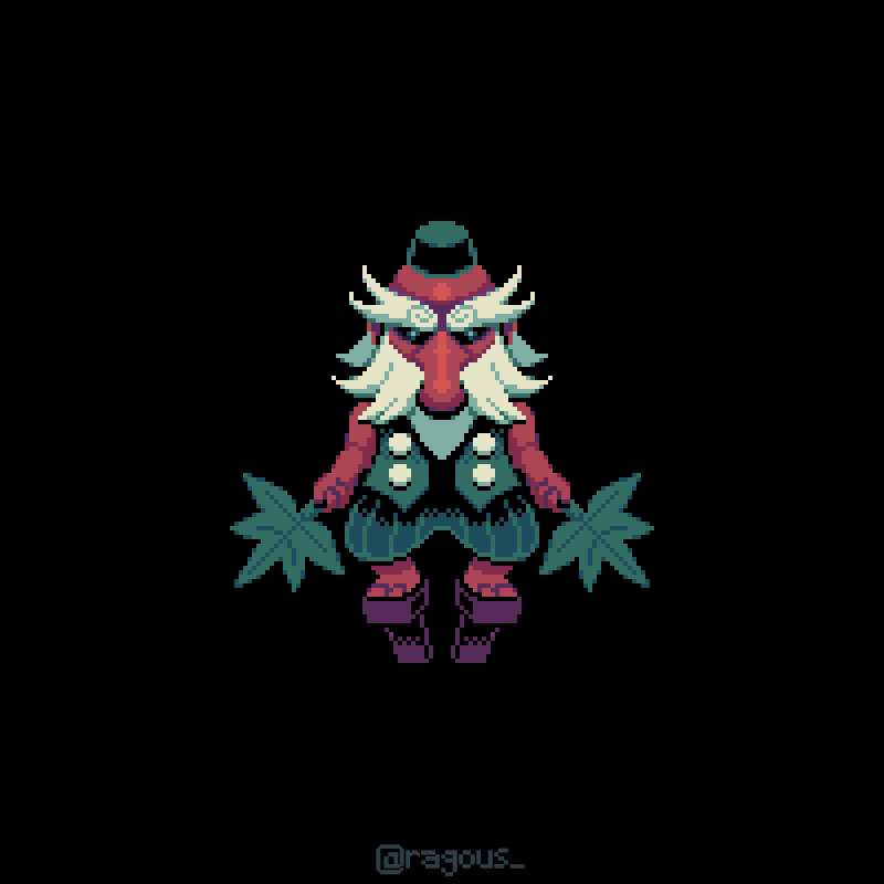 ragous_'s tweet photo. Another yokai joins my collection!
Tengu 天狗 👺

#pixelart #aseprite #妖怪 #ドット絵 https://t.co/xBv0y9ugWb
