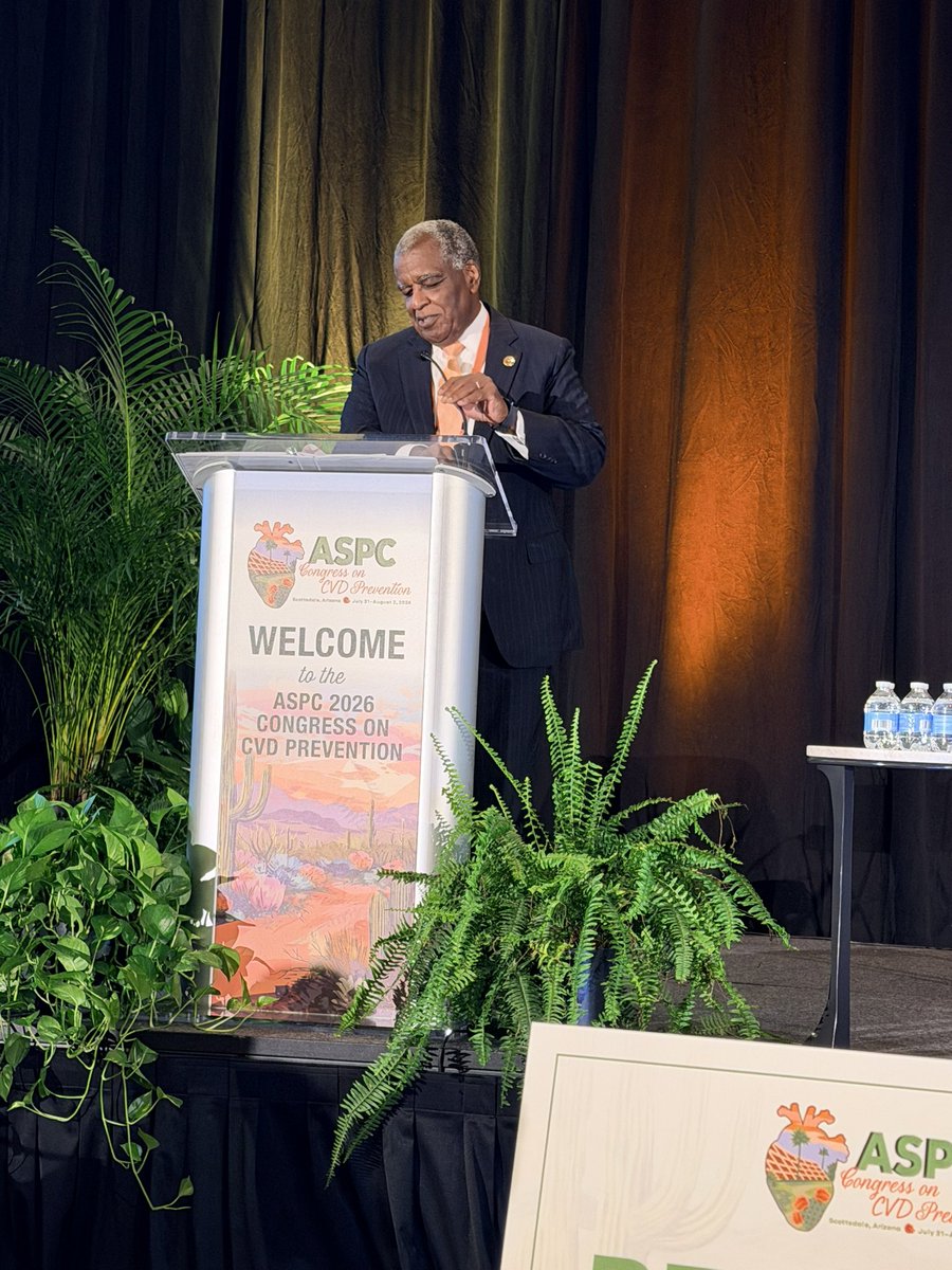 DrMarthaGulati's tweet photo. This year the Stokes Award from @ASPCardio #ASPC2026 is given to @kcferdmd 👏🏽👏🏽👏🏽
There are few people that embody this award more than Keith. We are so proud  of you and you have taught us so much. Your work continues to reach beyond NOLA ❤️ #goodtrouble 🙏🏽 https://t.co/fUx4WtHWr7