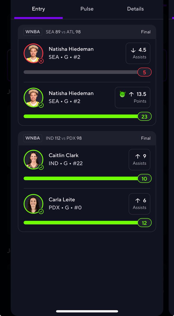 richoffmybets's tweet photo. Another day going 8/9 .. still profiting hopefully will cash out today .. don’t miss out .#prizepicks #wnba #wnbapicks #wnbapicks https://t.co/pU6kpEVBgQ