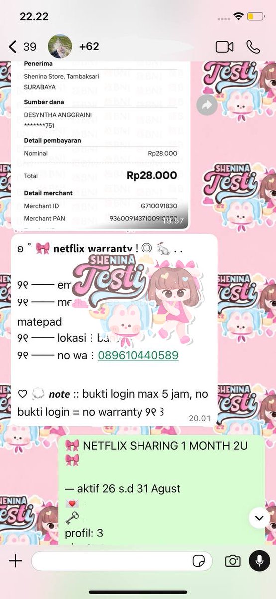 ovalests's tweet photo. ʚ ˚ 🎀 𝘀𝗵𝗲𝗻𝗶𝗻𝗮 𝘁𝗲𝘀𝘁𝗶 ! ◎ 🐇 . .  

    ୨୧ ───── ⋆🎀⋆ netf share 2u1b
    ୨୧ ───── ⋆🎀⋆ netf semipriv 1b https://t.co/lc93UVxeMt