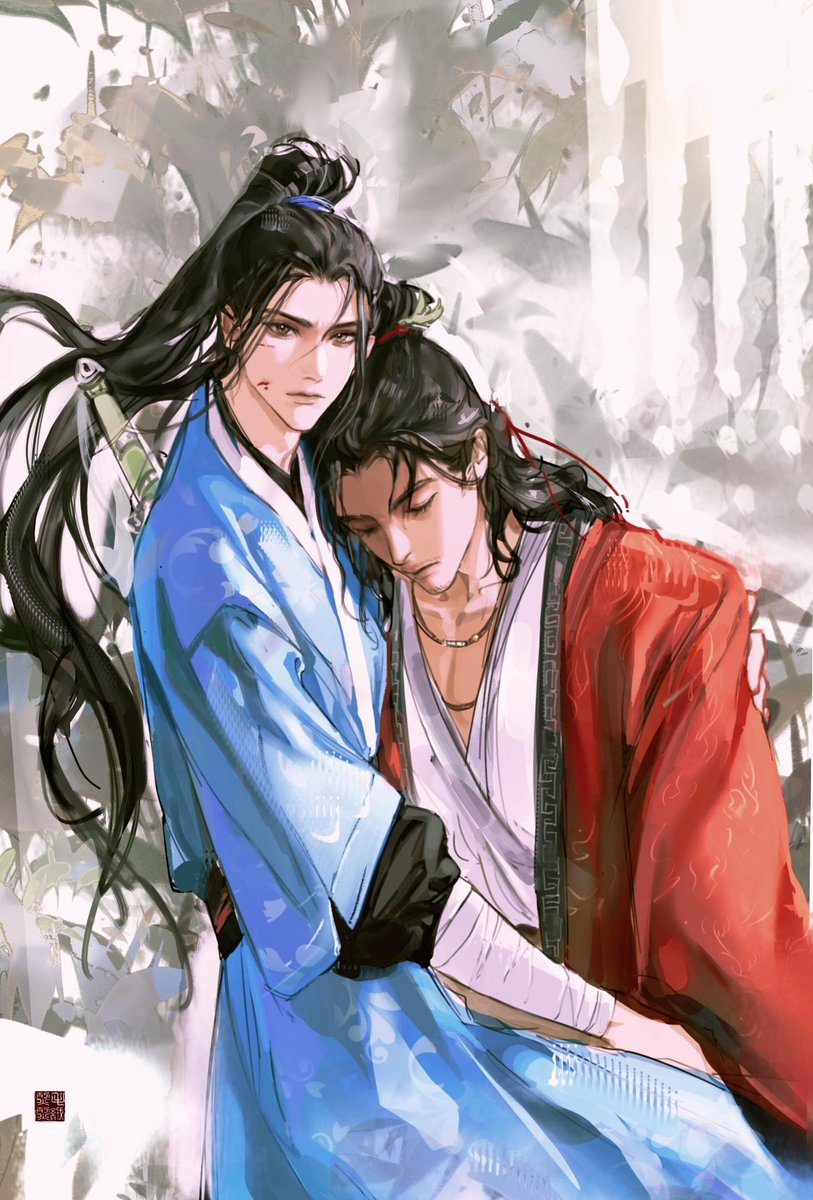 felicityshifu's tweet photo. Lü Dongbin cares nothing for his own life; he journeys only for his senior brother Zhongli Quan.#AllWishesComeTrue #BinQuan #ZhongliQuan #LvDongbin #DongbinxZhongliquan #八仙 #BaXian #宾权 cr:毛绒烈烈 https://t.co/NIlG9Sc1pN