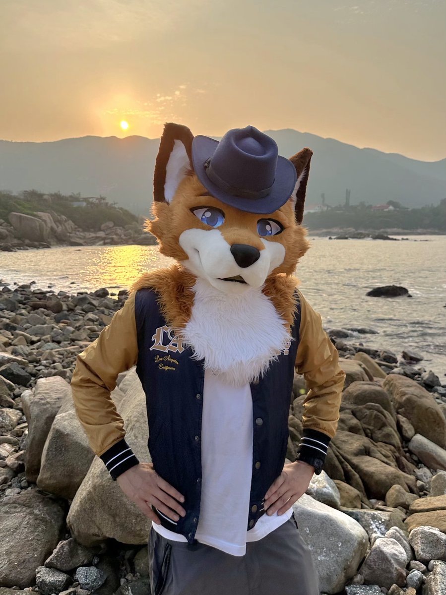 BlizzyWrites's tweet photo. 今天的日落挺不錯~ 🦊🌄
#furry #獸裝 #獸人 #毛五 https://t.co/Zfgv38bxB0