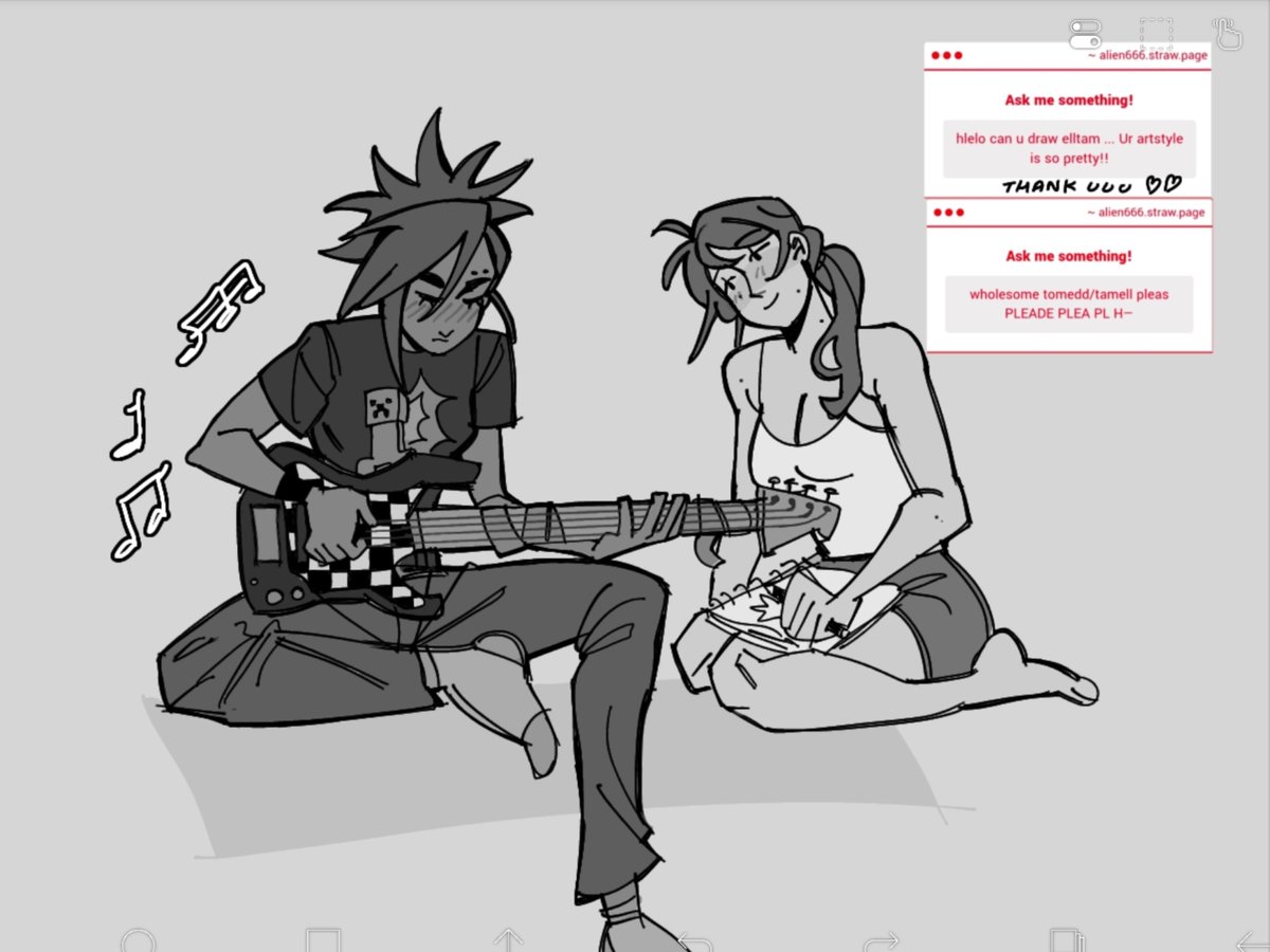 straydo37884697's tweet photo. Someone's nervous 
I tried to pit color but i wasnt getting it right so i just made everything grey sorry https://t.co/ZSzjNmEIJo