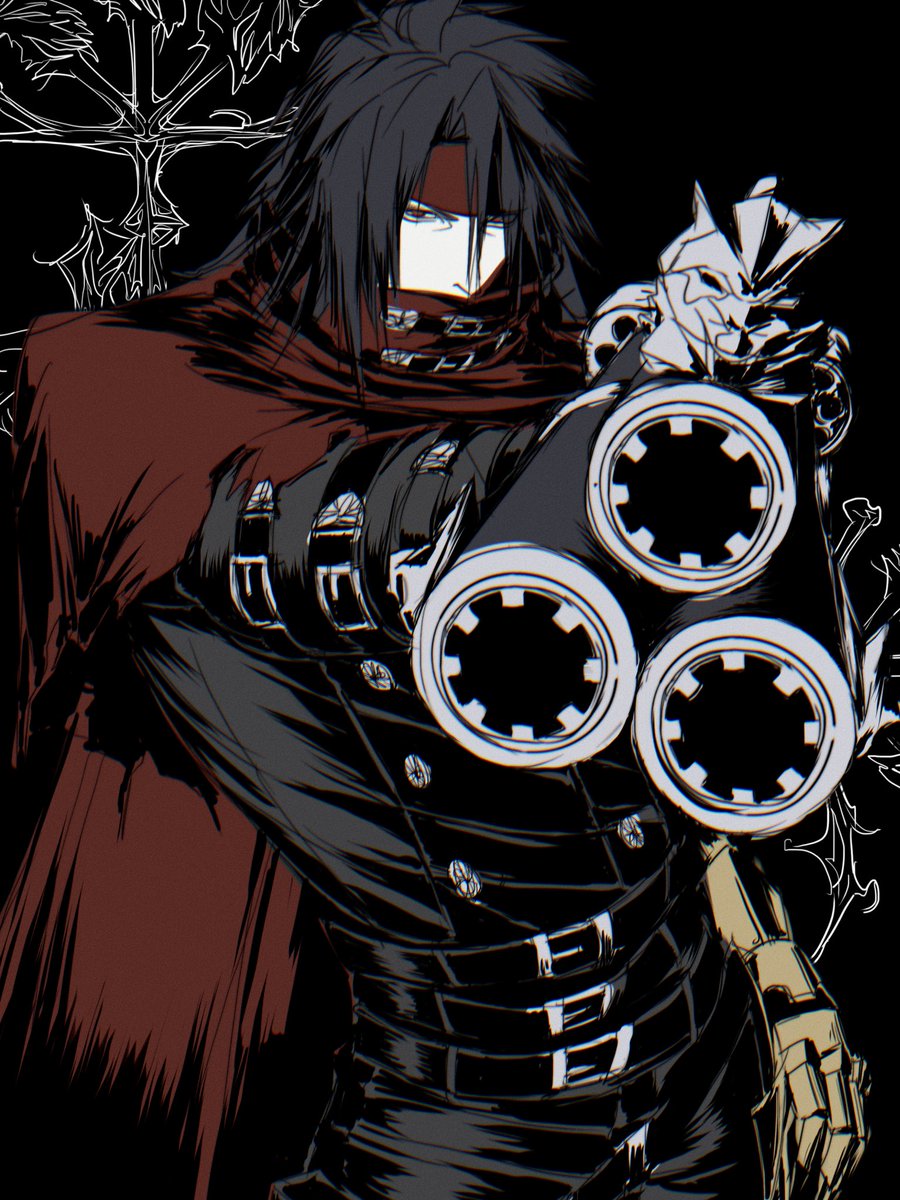 youn1__'s tweet photo. #vincentvalentine https://t.co/bF6iDVqIvR