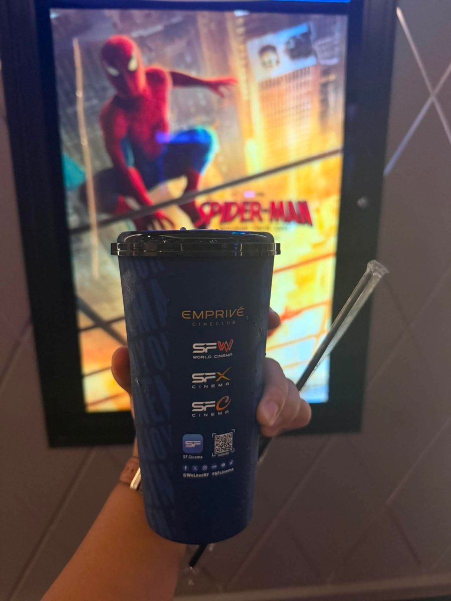 Bamboo15shoot's tweet photo. Watched the Spider-Man  
#mayamall #onenimman #chiangmai https://t.co/9Y2TnVz59Z