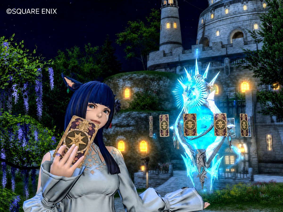 Nakosuke_12's tweet photo. サンクティファイライト武器やっぱかわいい～
#FF14 https://t.co/Z35diIb5dP
