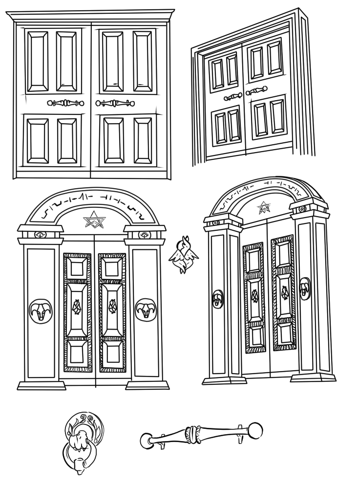 Deergard1's tweet photo. And sketches of the premises, of course. #HazbinHotel #HazbinHotelLucifer #HelluvaBoss #HazbinHotelFanart #HazbinHotelSatan #AStoryOfTwoDemons #AStoryOfTwoDemonsCharacters #HazbinHotelOC https://t.co/95exfD3ZyG