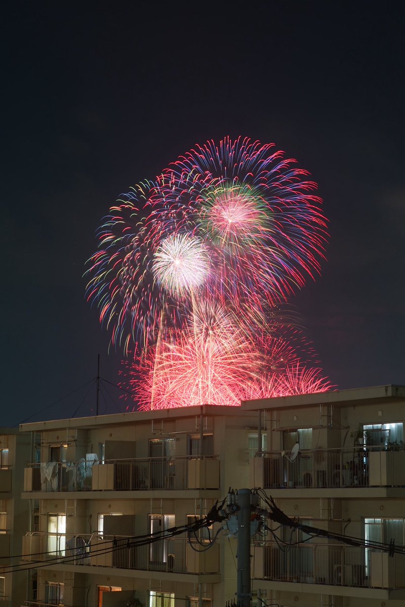 fondations_info's tweet photo. 花火 https://t.co/671K4m5rZd