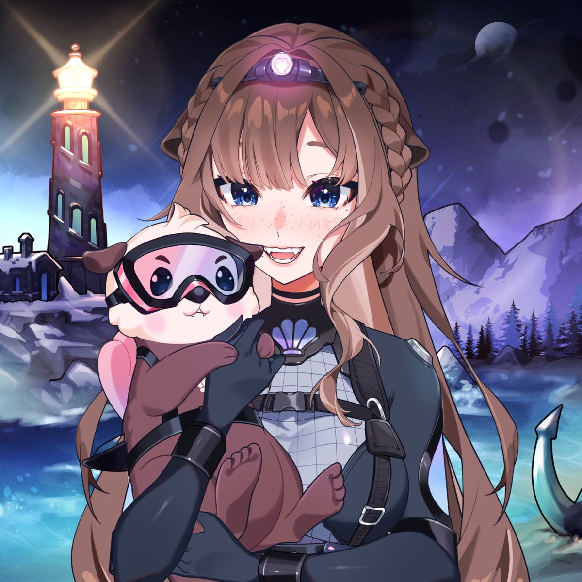 CapableMable's tweet photo. Vtuber vs IRL https://t.co/lZ6bvgO457