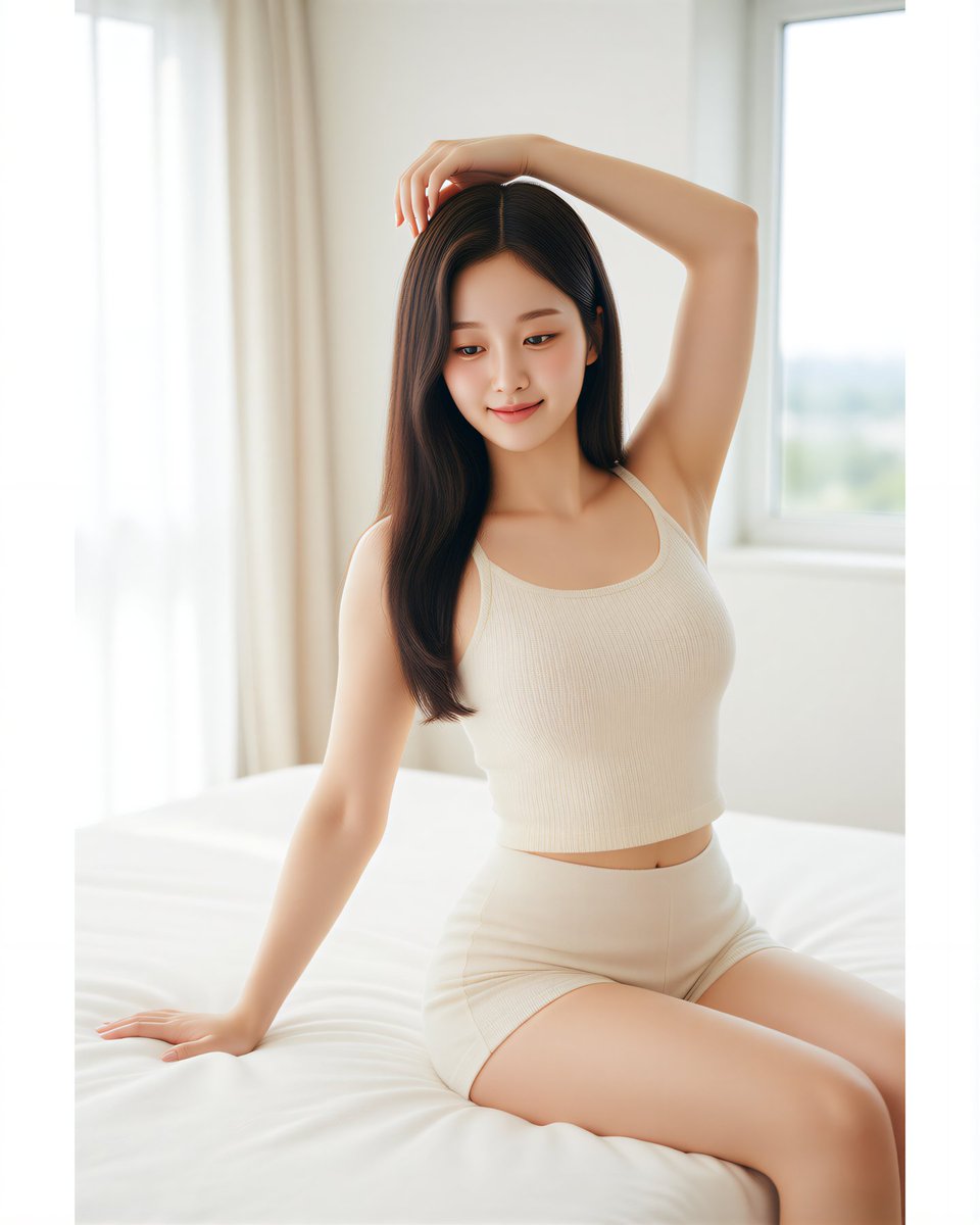 rina__mood's tweet photo. 😊🛏
#SFW #digitalart #AIart https://t.co/Eg6hAMNDuo