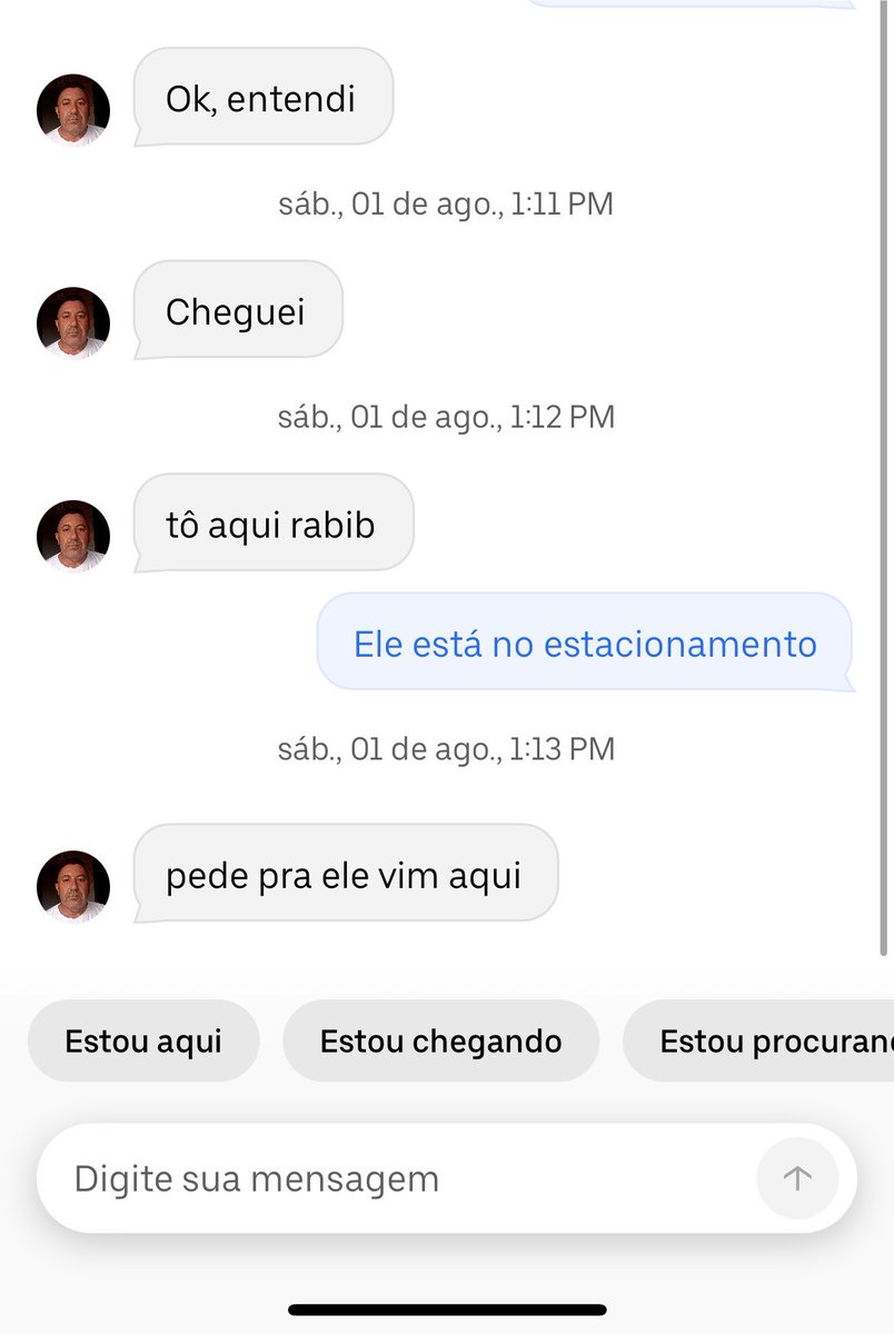 uiucuida's tweet photo. Uma coisa que me irrita é ir ao mercado e pedir Uber na saída. Tem uns caras que simplesmente não entram no estacionamento do mercado??????? Não dá pra entender isso cara… aí a pessoa tá cheia de compras e pede o Uber black bag para isso? Dps a Uber te cobra taxa de cancelamento https://t.co/rF6H38qlQp