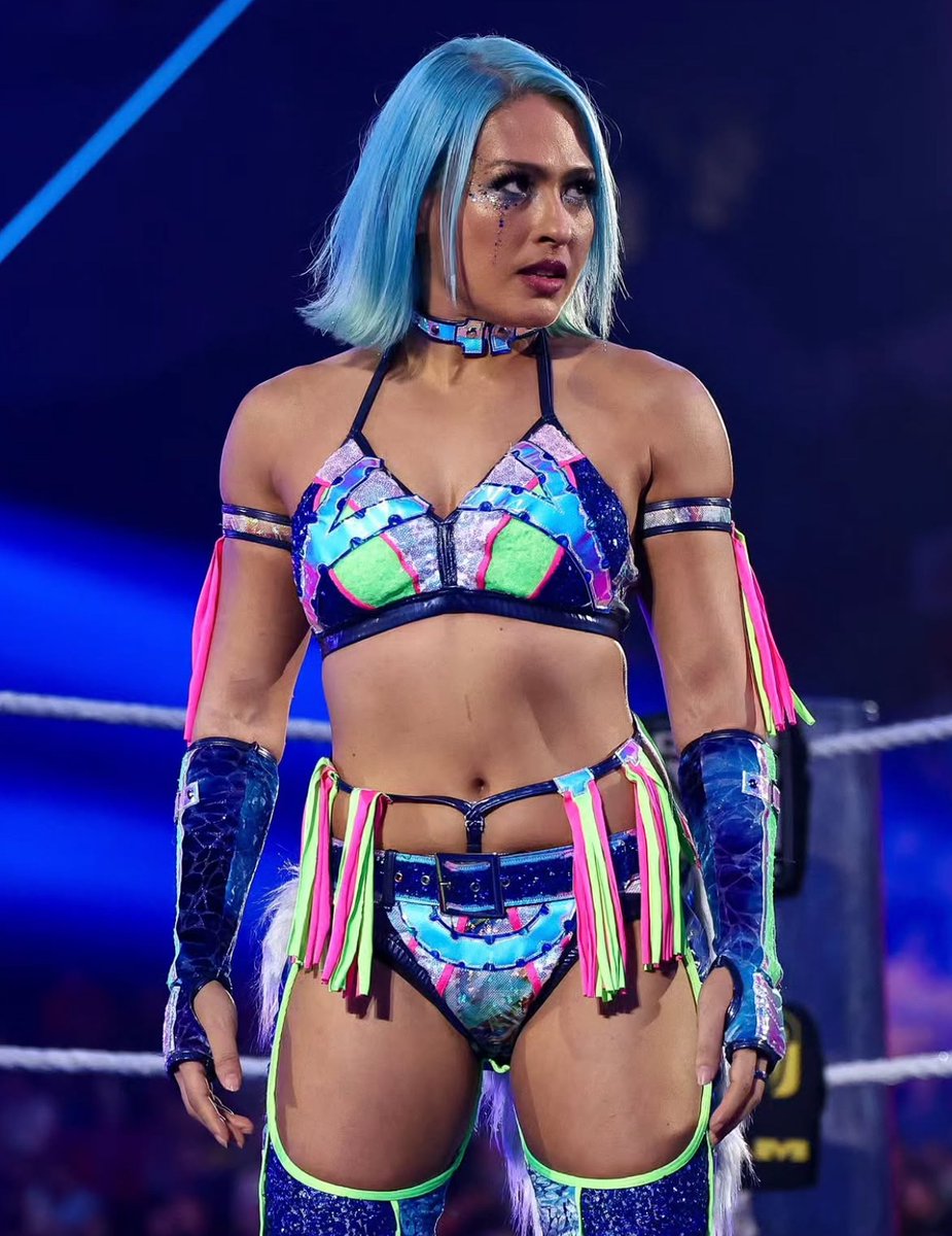 WrestlingWCC's tweet photo. Giulia apologizes to fans after losing her Summerslam qualifier 

“Don't worry about me. I'm stubborn as hell. I don't quit. I'm tough as nails. This is what drives me. Bring it all on. I'll get through whatever comes my way” https://t.co/ATDJHB4q09