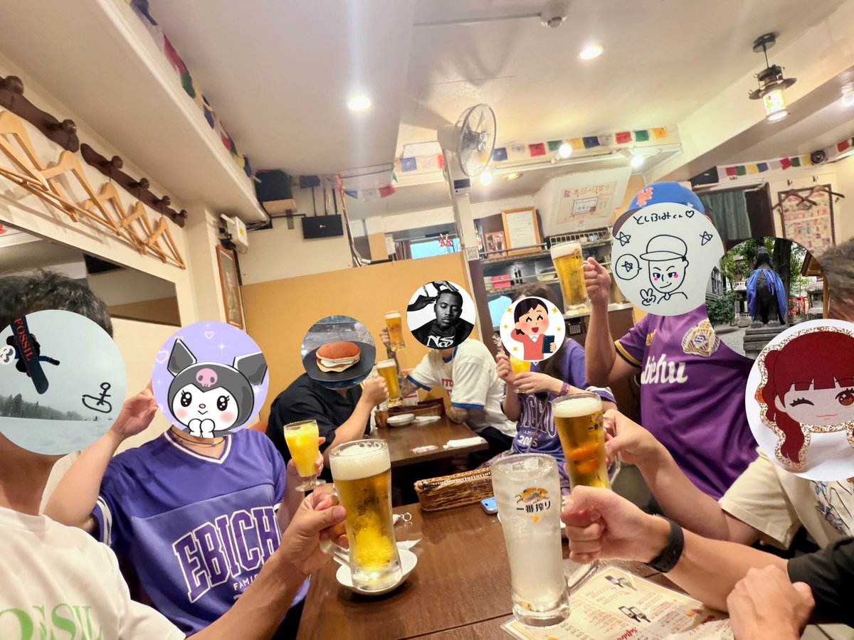 kashi_hige's tweet photo. 今日も楽しかったな！！🍻🍻🍻 https://t.co/E44DEKrchc
