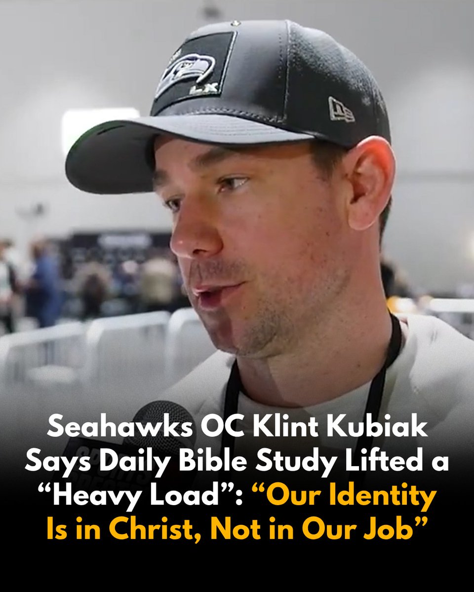 utdMaggie's tweet photo. Seahawks OC klint kubiak says daily  Bible study  lifted a heavy load https://t.co/TZy2TfARML