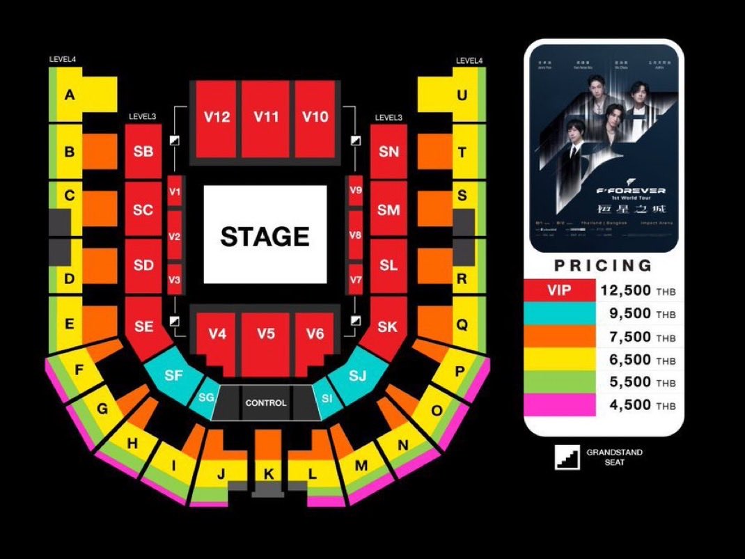 RiverbendZoo's tweet photo. 🎫 WTS | F✦FOREVER 1st World Tour in Bangkok 📍

 บัตรพร้อมขาย
 โซน 12,500 บาท
 โซน 9,500 บาท
 โซน 6,500 บาท

ที่นั่งติดกัน
ชาวต่างชาติสามารถซื้อได้

 สนใจทัก DM ได้เลย ,,

#FFOREVER #FFOREVER1stWorldTourBKK #JerryYan #VanNessWu #VicChou #Ashin #FFOREVER1stWorldTour https://t.co/gsQsE1yTij