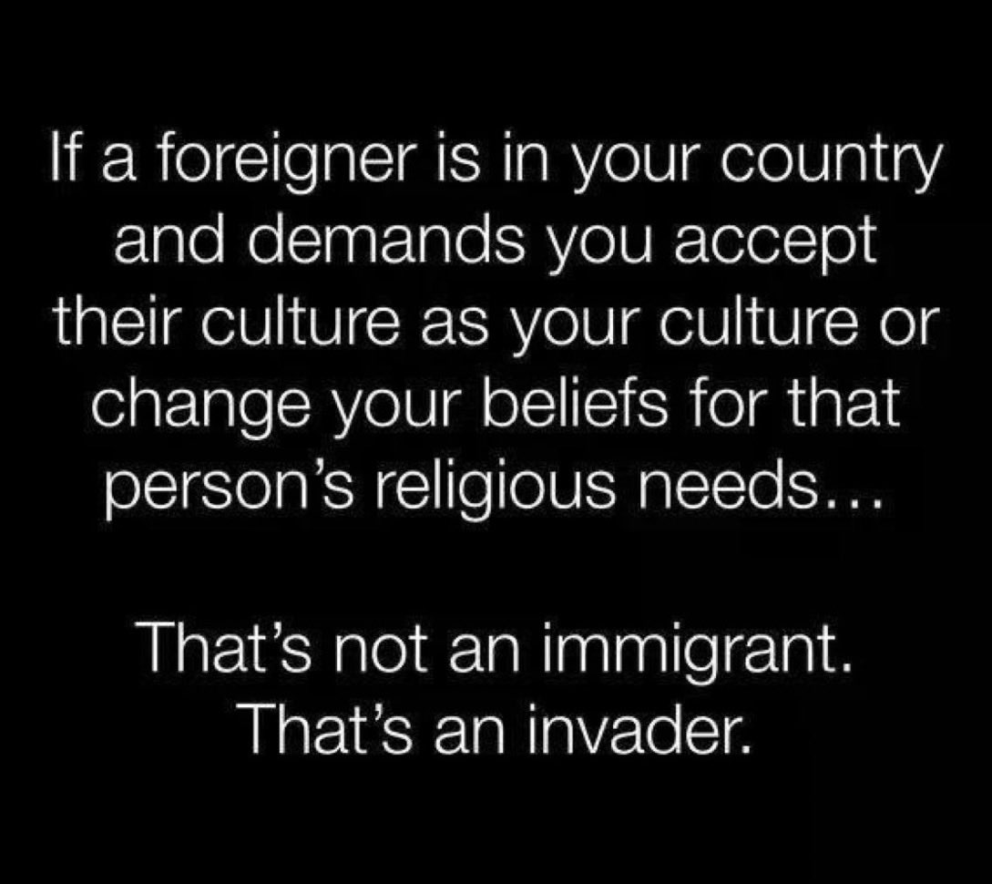 Joe_Cyr1's tweet photo. @Crazyunfill94 This is the biggest reason Muslims cannot integrate in ANY other society.  When they tell you and show you what they are going to do … BELIEVE THEM! https://t.co/t0evpN0int