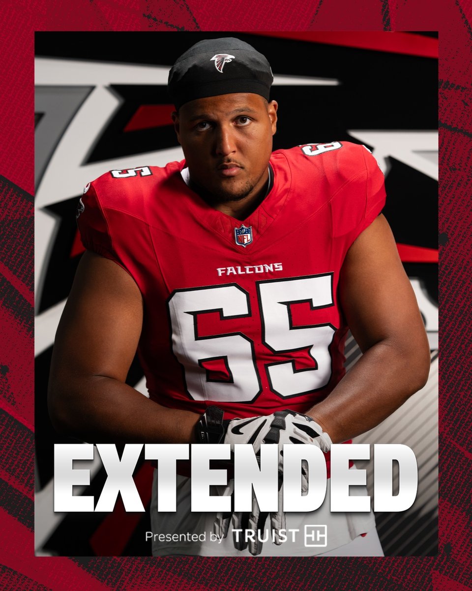 AtlantaFalcons's tweet photo. We have signed Matthew Bergeron to a contract extension!

https://t.co/2e9DByStbg https://t.co/KzQJUEPyS6