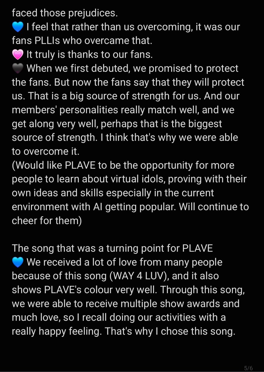 yumette's tweet photo. Rough JP -> EN translation of Yejun, Bamby, Hamin's appearance on Vtuber Music Radio, 1 AUG (6/6)

Only Q&amp;A parts https://t.co/EmNlHfoLo1