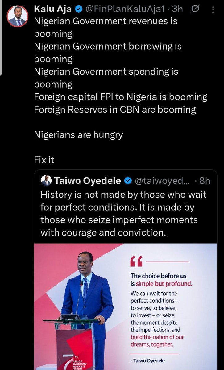 nanayemi's tweet photo. @taiwoyedele "Fix it" Simple. https://t.co/yiqWiX5Ute