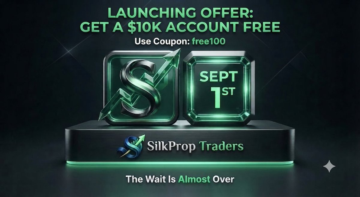 silkharmonyhubb's tweet photo. 🚨 BIGGEST LAUNCH OF THE YEAR IS HERE! 🚨

We are officially launching SilkProp Traders

🔥 Launch Offer: Get a $10K Trading Account Absolutely FREE!

Claim your funded account right now:

Register: https://t.co/rwnCpMjERZ

🚀 #Forex #PropTrading #SilkProp #Trading #FreeAccount https://t.co/OCAaHvB2Ke
