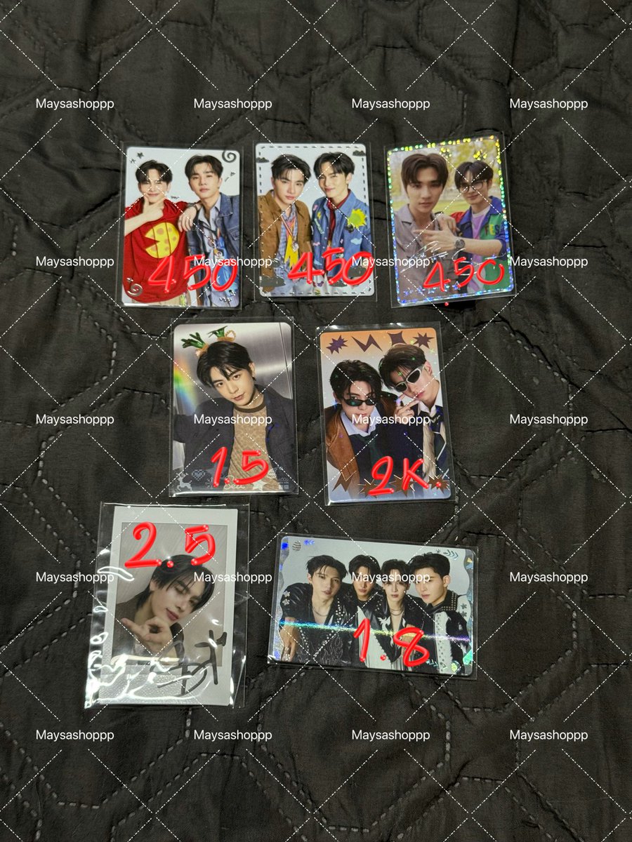 maysashoppp's tweet photo. [WTS ขาย ปล่อย]

สนใจทักมาได้เลยนะคะ

⭐️นัดรับหน้างานวันที่ 2 /ส่งแฟลช 50฿

#งานมหกรรมนิยายนานาชาติ2026xGMMTV
#ตลาดนัดgmmtv
#ตลาดนัดเพิร์ธแซนต้า https://t.co/7rG8ez2Tv3