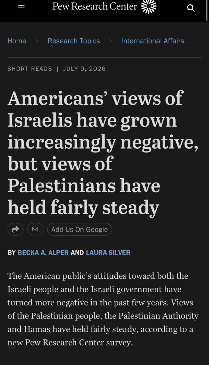 briantashman's tweet photo. This is shameful. NYT says “this war has increased antisemitism” by citing polls that show people view Netanyahu and Israel, not the Jewish people, more negatively. That is *not* antisemitism. The third citation is an ADL report on 2025 incidents (the war didn’t start until 2026) https://t.co/1yisbpQBub