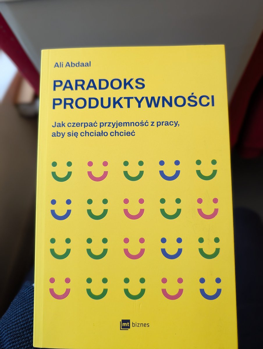 LukasKobierski's tweet photo. Świetna książka od @MTBooks_ jak znaleźć ochotę do pracy, stosując dość proste sposoby. Kilka już stosuje, ale znalazłem też nowe, które zamierzam wdrażać. 

Polecam lekturę! 🙂 https://t.co/U7ifz8CyX0