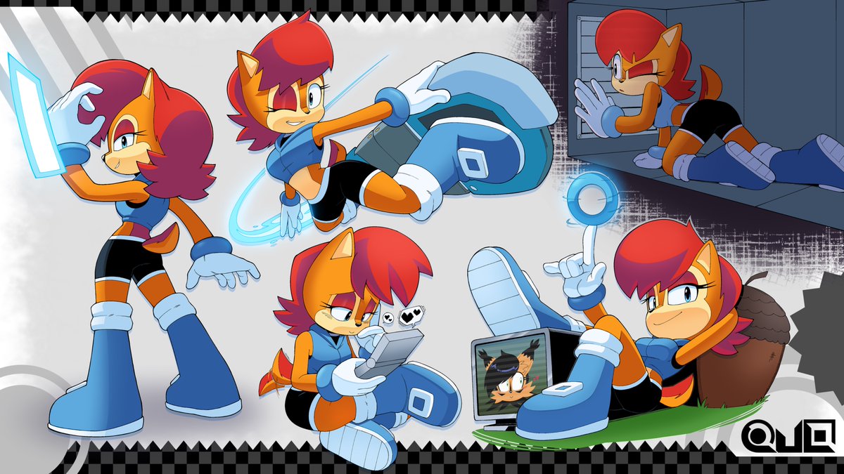 QUOART_'s tweet photo. sally and the acorn :D

#SonicTheHedgehog | #SallyAcorn https://t.co/1JsLhCp1yH