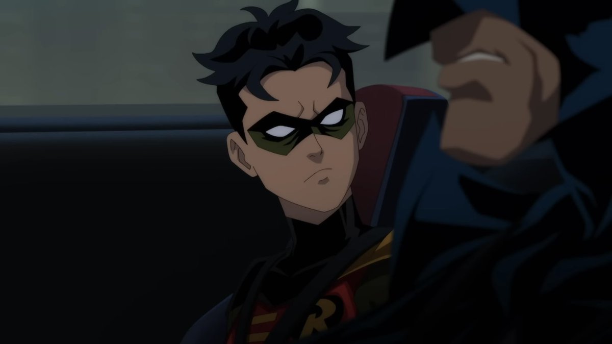 REDR09IN's tweet photo. it’s aug 1st… 24 more days until we get to see tim drake in the knightfall movie https://t.co/APzNXhXD0Y