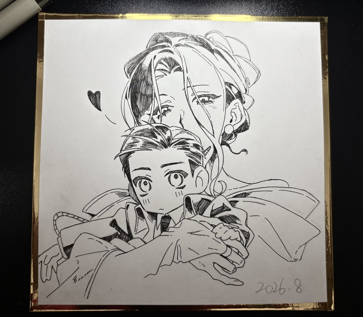 leftbrake123's tweet photo. 八百年没在纸上画过画了 https://t.co/z1pQSjWaBs