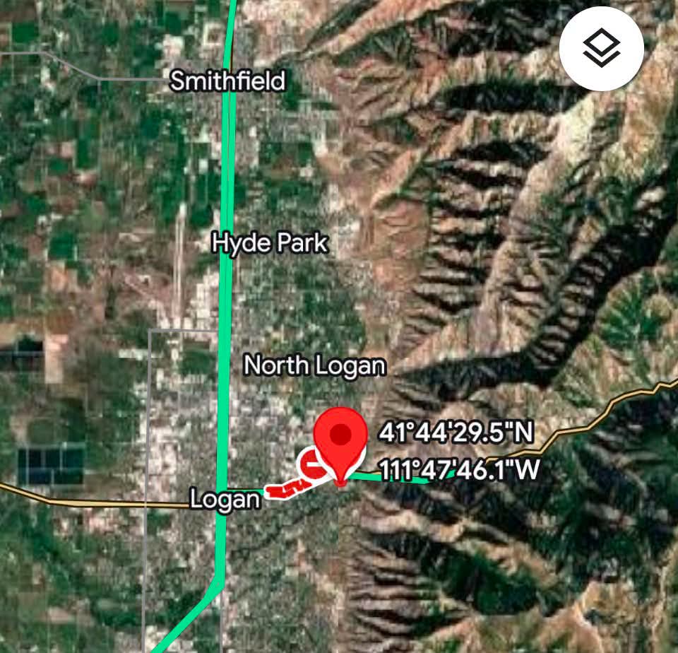 UWCNF's tweet photo. #uwcnf Logan Ranger District is currently in the #CanyonRoadFire evacuation & closure area, until lifted Logan Ranger District will be closed no public or visitor services or will be conducted. Once closure orders are lifted a message will be issued for resumption of operations. https://t.co/SHwvL1rGR7